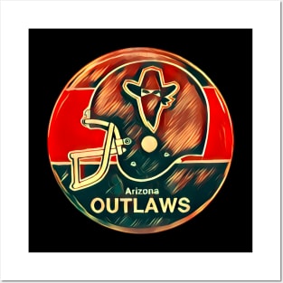 Arizona Outlaws Football Posters and Art